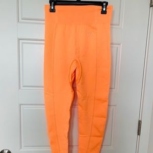 Gymshark Ultra Seamless Leggings Orange 